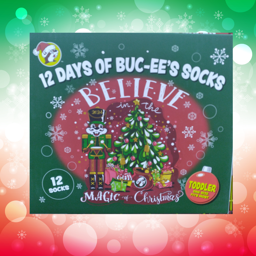 12 days of Buc-ee's Socks