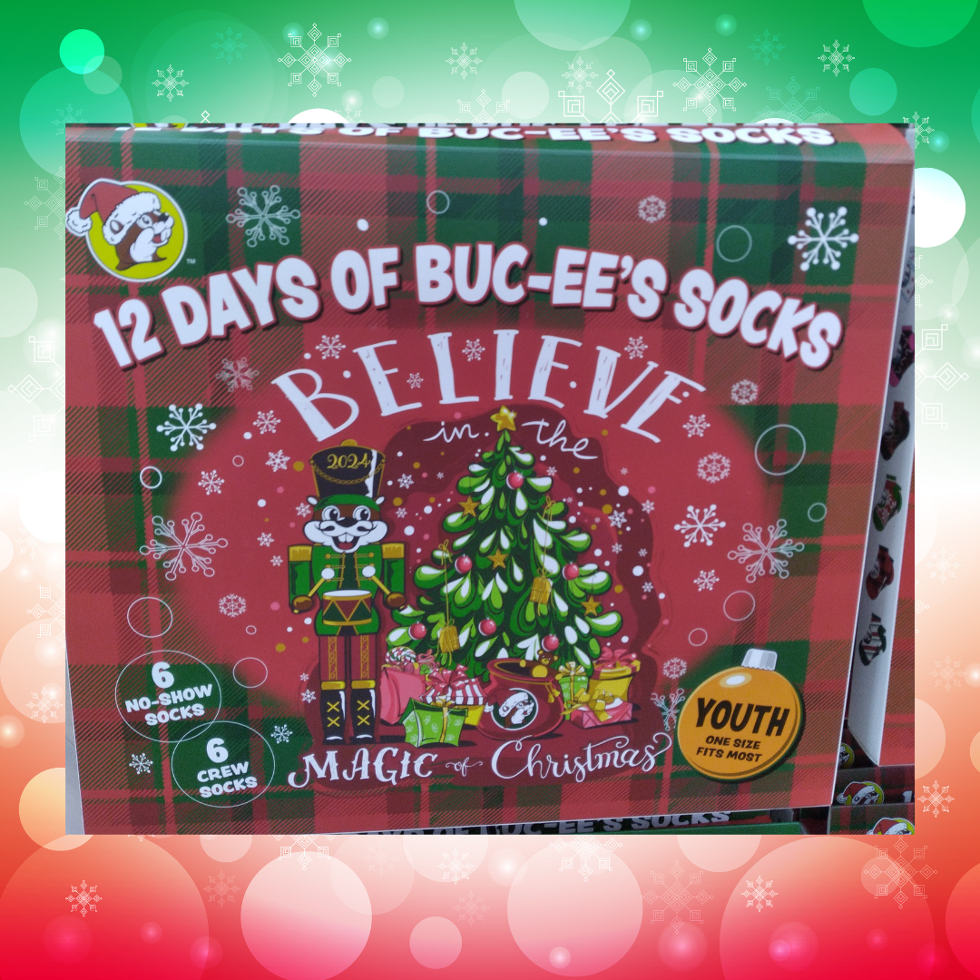 12 days of Buc-ee's Socks