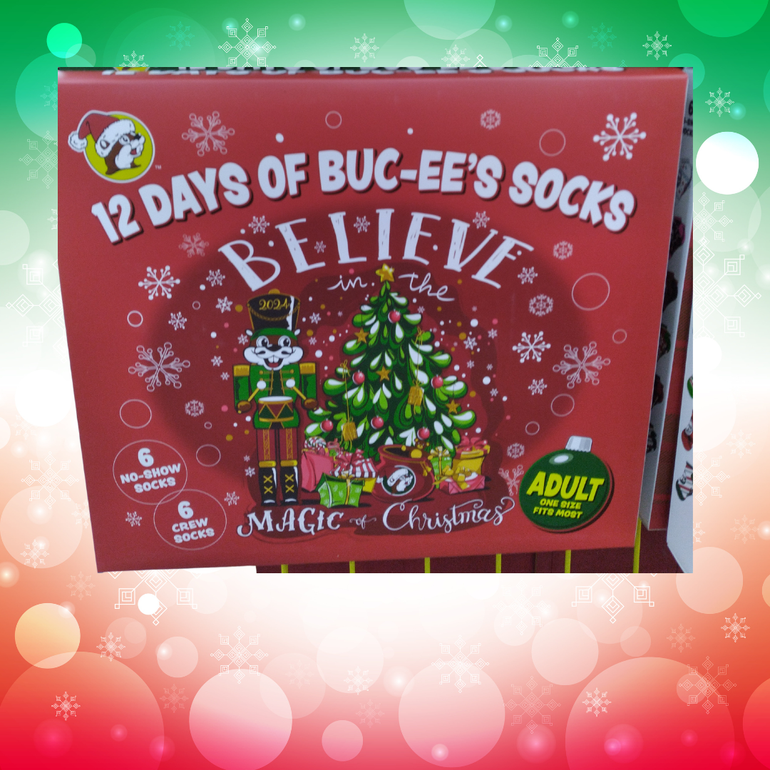 12 days of Buc-ee's Socks