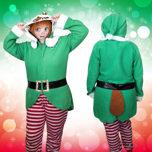 Buc-ee's Elf Christmas Onesie