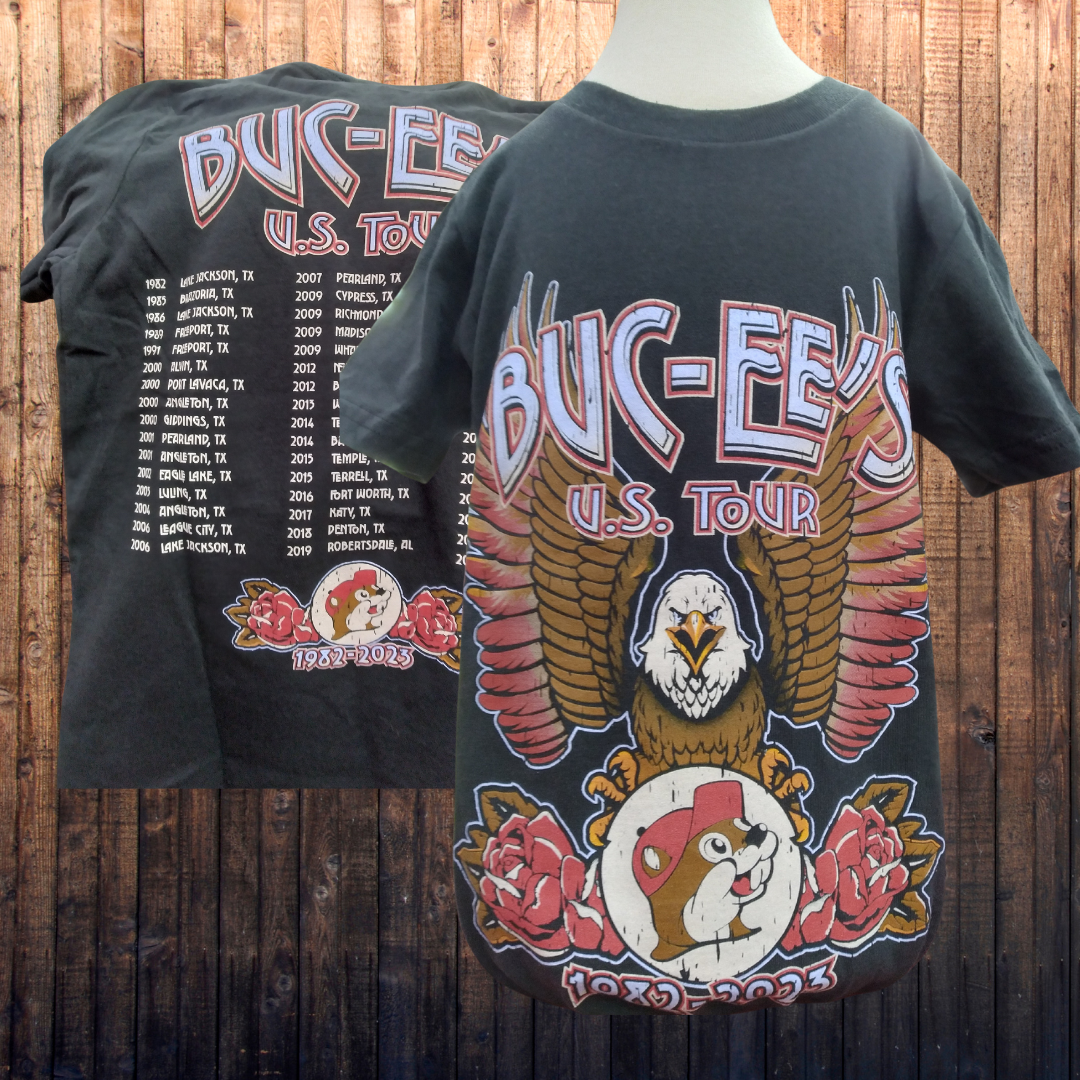 Buc-ee's US Tour Shirt 1982-2023