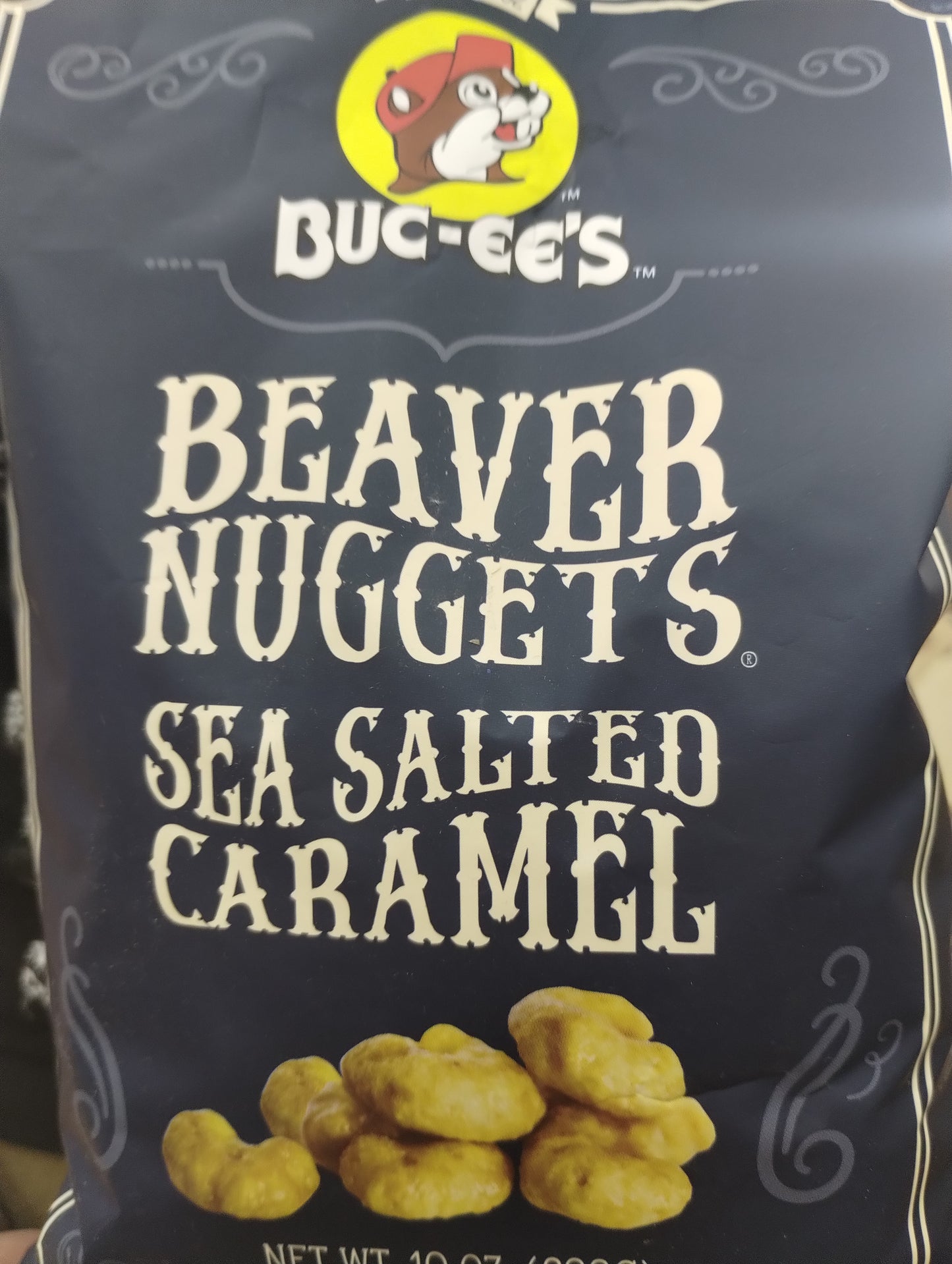 Buc-ee's  Sea Salted Caramel Nuggets