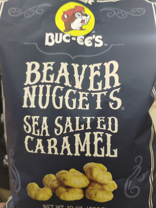 Buc-ee's  Sea Salted Caramel Nuggets