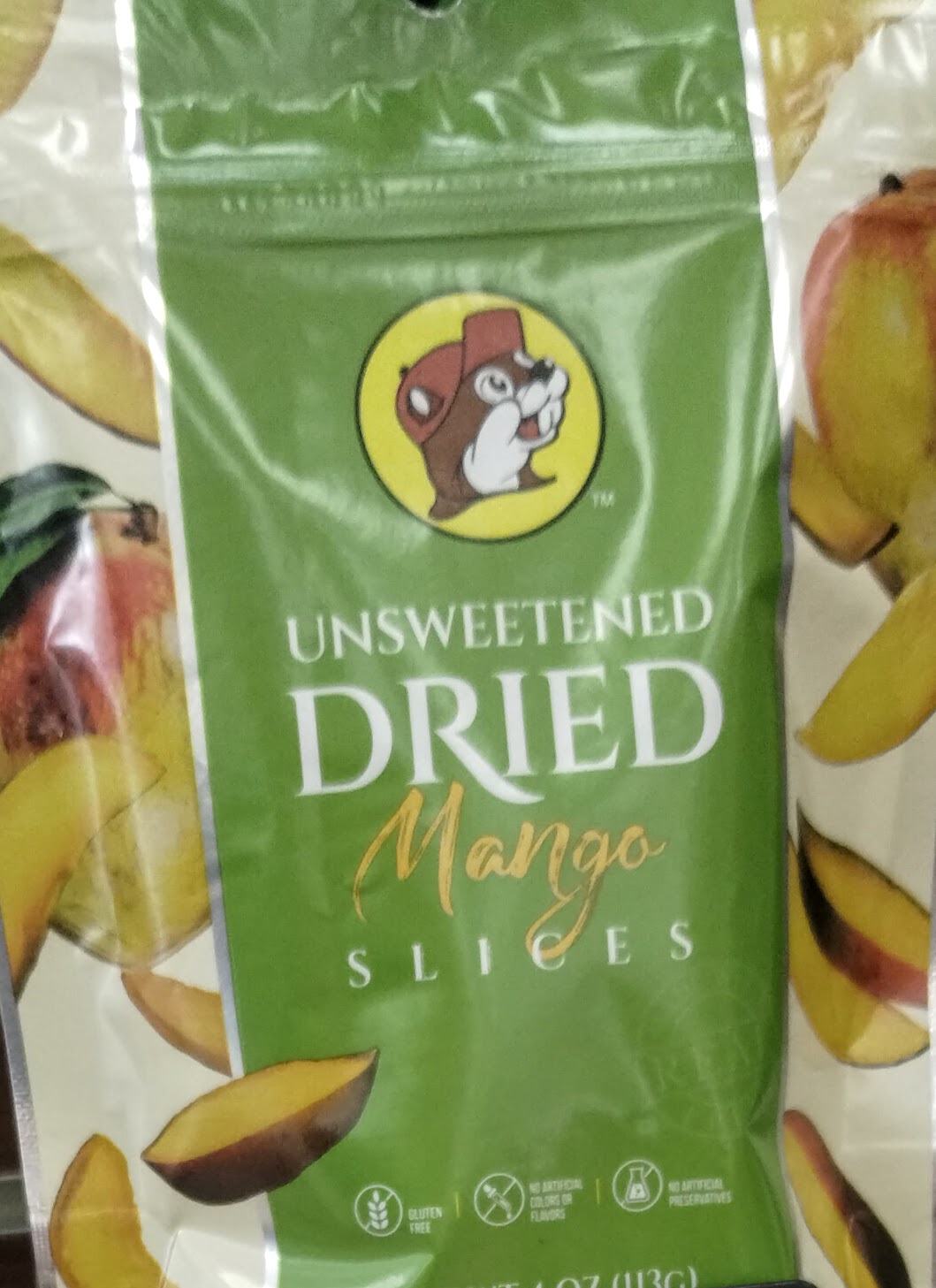 Buc-ee's Unsweetened Dried Mango Slices