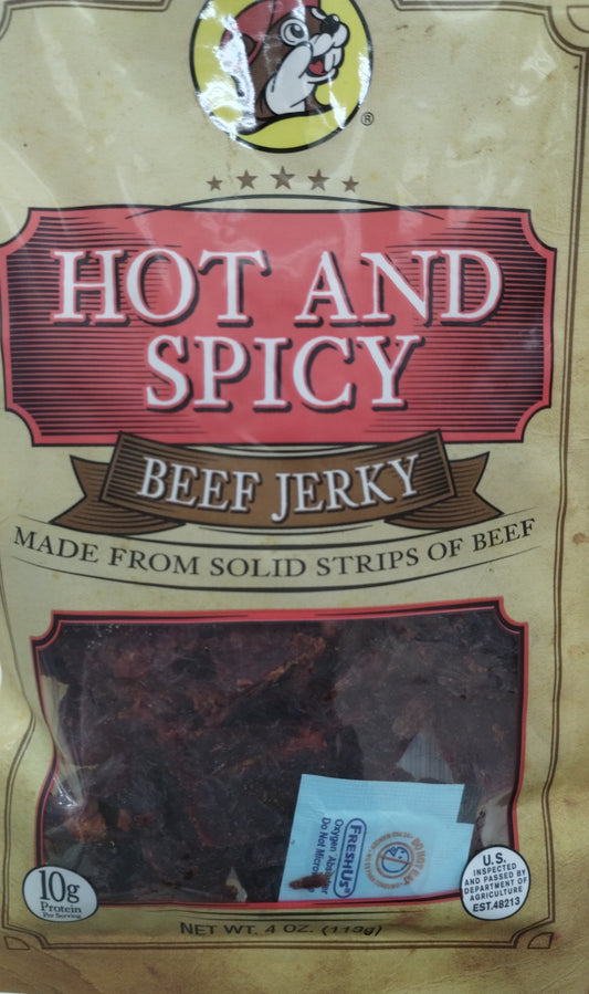 Buc-ee's Hot and Spicy Beef Jerky