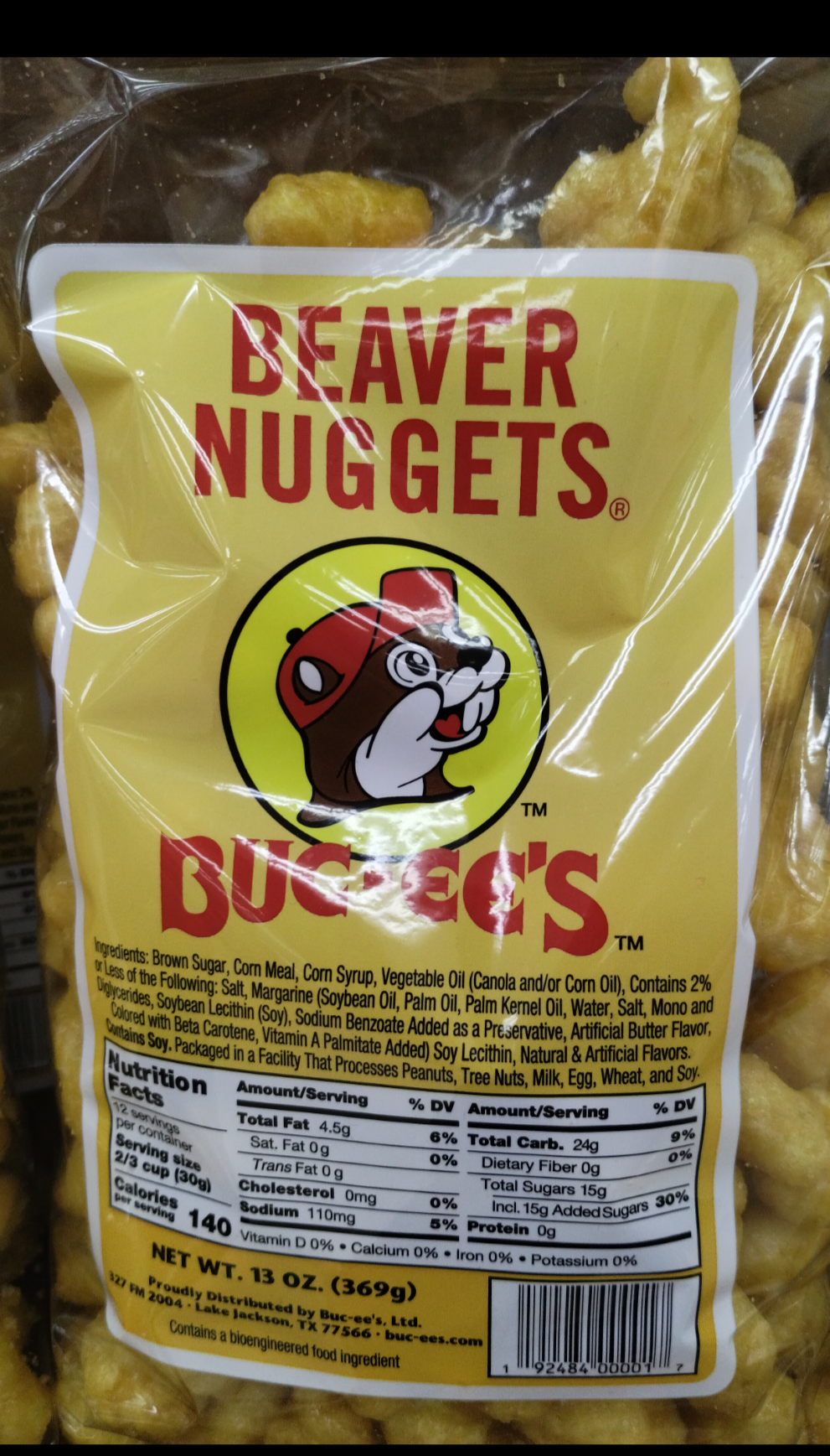 Buc-ee's Beaver Nuggets