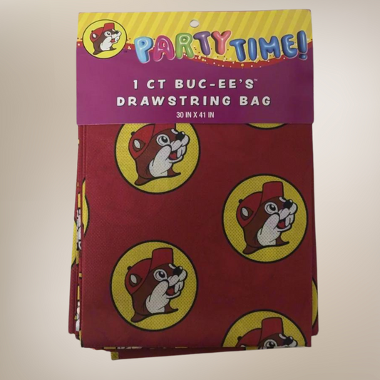 Buc-ee's Drawstring Bag