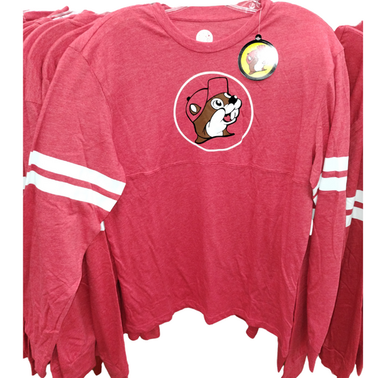 Buc-ee's Red Varsity Tee