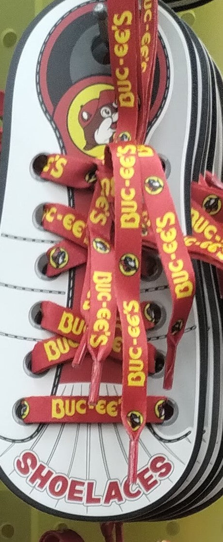 Buc-ee's Shoelaces